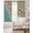 Turquoise Light Yellow, variant on Summer Coastal Black Out Curtains 54 Inch Long, Short Curtains for Small Window, Ocean Beach Starfish Wave Brown Green Room Darkening Farmhouse Window Curtains for Kitchen Bedroom 42"x54" 2 Panels