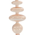 thumbnail image 6 of DecMode 3 Candle Multi Colored Glass Bubble Inspired Candle Holder, Set of 3, 6 of 10