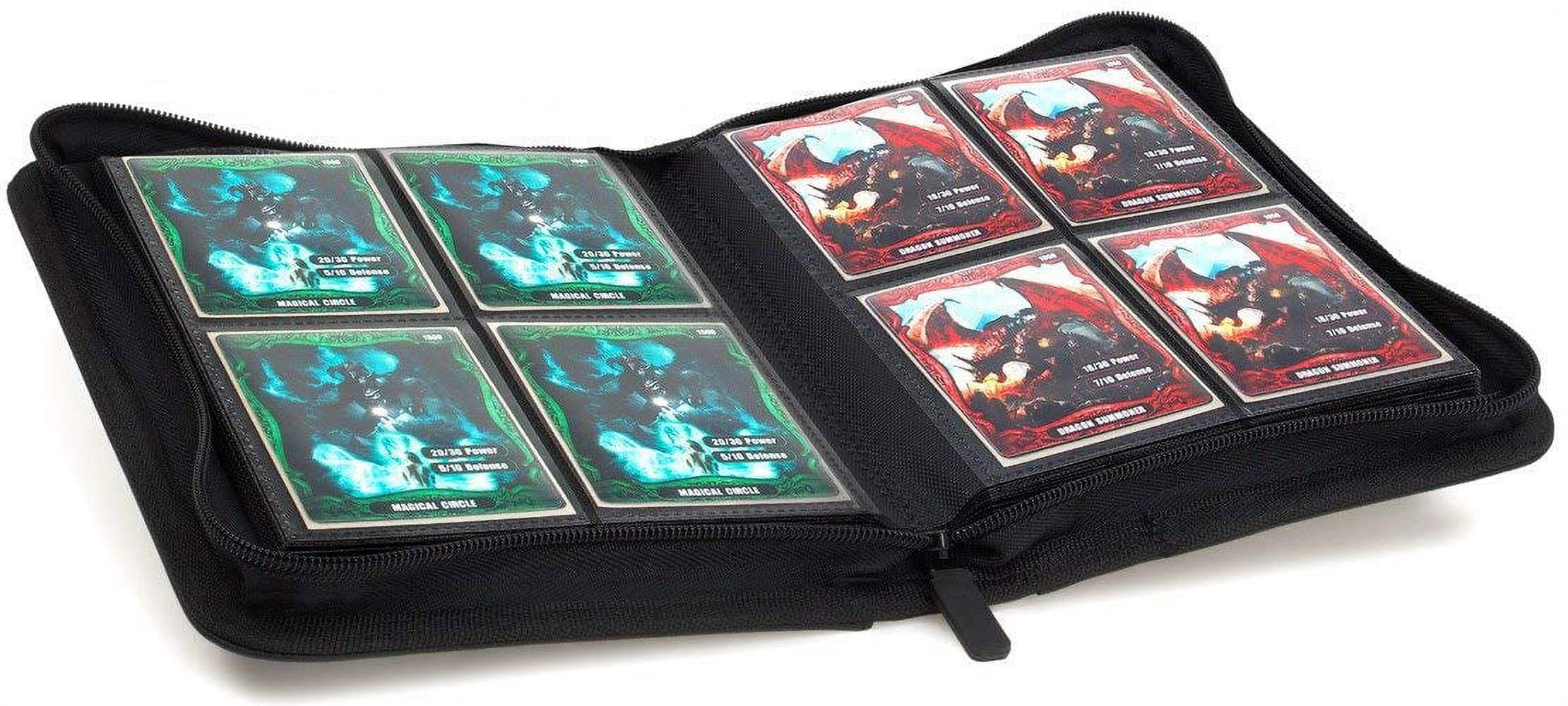 Ultimate Guard XenoSkin 4 Pocket Zipfolio 8 Pocket Card Storage Binder Portfolio Purple