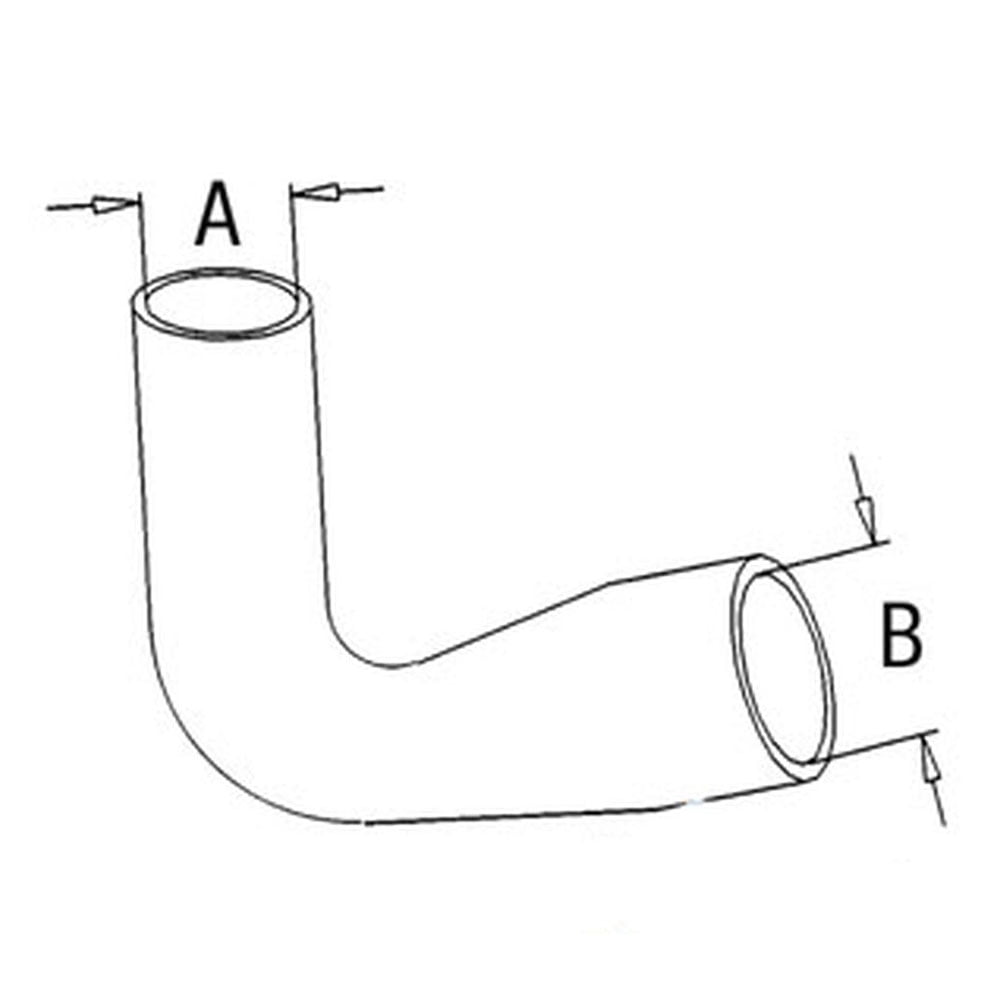 RAParts Upper Radiator Hose 369094R1 Fits Case-IH Tractor 340
