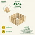 thumbnail image 6 of Greenes Fence 173.92 Gal Beige Wood Multi-Stage Composting Bin, 6 of 8