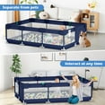 thumbnail image 2 of babyeap Baby Playpen,71*50 Inch Extra Large Baby Playards for Babies and Toddlers,Fence Baby Play Yards for Indoor & Outdoor with Breathable Mesh,Navy Blue, 2 of 7