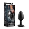 thumbnail image 1 of Anal Plug Blush Novelties Temptasia Bling Platinum Silicone, 1 of 9