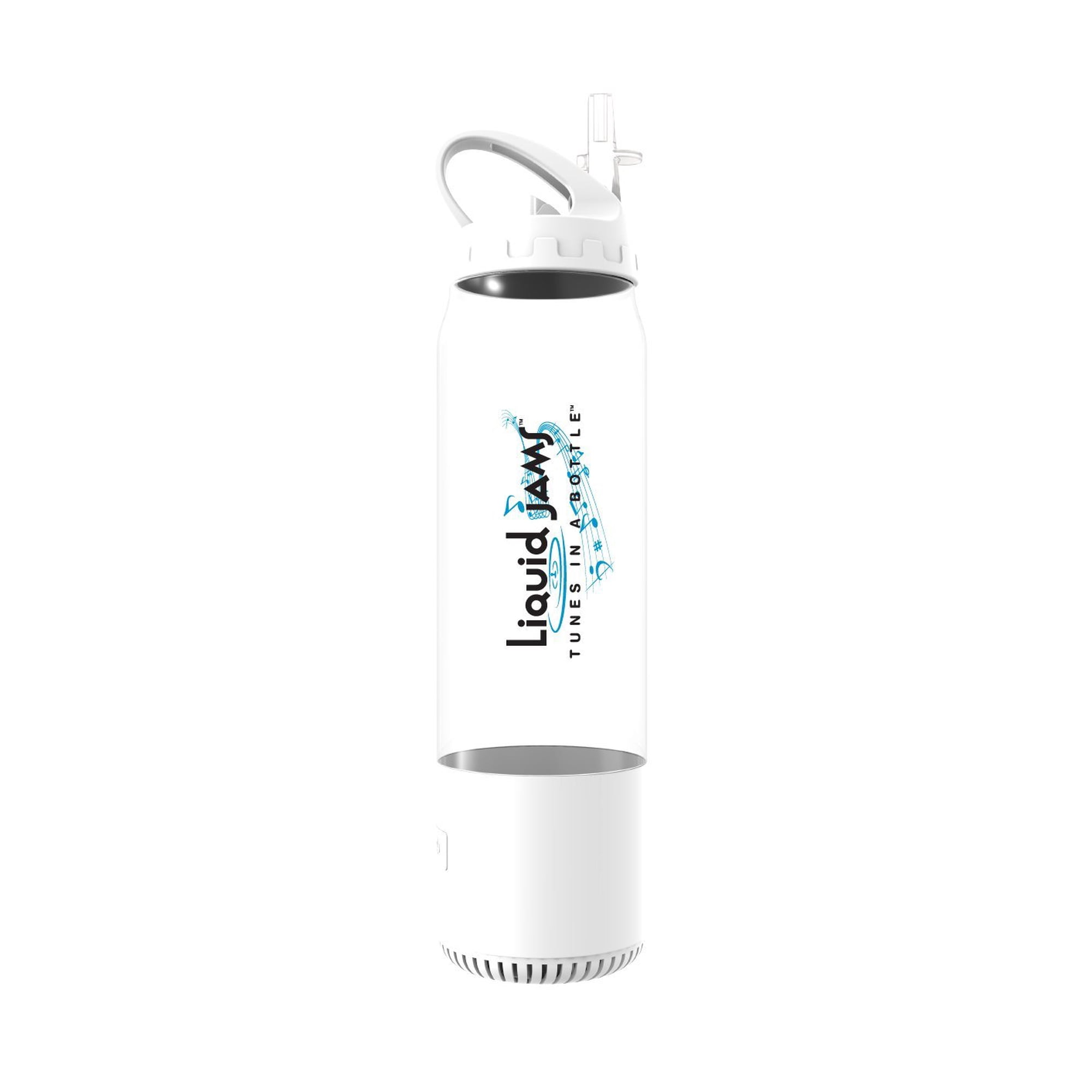 Wireless Express Liquid Jams Waterbottle/Speaker/Light Clear