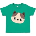 thumbnail image 3 of Inktastic Cute Cat, Little Cat, Cat Head, Brown Cat Boys or Girls Baby T-Shirt, 3 of 5