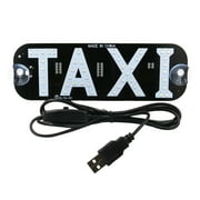 Renxiaooo Lighted LED Sign For USB Plug LED Light Sign For Car Windshield Taxi Sign Light Windshield Sticker Cab Indicator Light Taxi U 9005