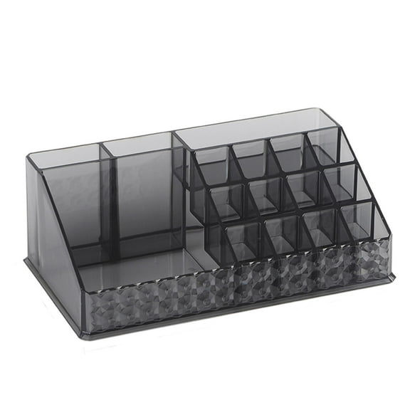 Qtip Holder Dispenser Cotton Ball Holder Acrylic Crystal Clear Makeup Sponges Makeup Cotton Pad Accessories for Countertop Vanity Jewelry 22.3cmx12.8cmx8.8cm