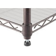 thumbnail image 6 of TRINITY 4-Tier 36x14x54 Commercial Wire Shelving w/ Liners, NSF - Dark Bronze, 6 of 7