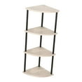 thumbnail image 2 of jifeng Corner Shelf Corner Display Shelf Durability Frees Standing Easy to Install Storage Rack Multipurpose for Kitchen Office Home 92cm, 2 of 9