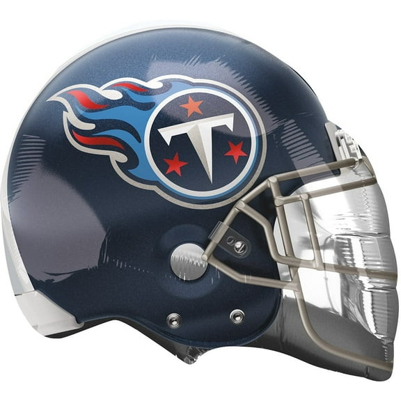 Anagram Tennessee Titans Football Helmet 24" Foil Super Shape Balloon, Navy Blue Red