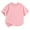 Pink, variant on HAiming Toddler Kids Crewneck T-Shirts Boys Girls Solid Color Short Sleeve Pullover Tops Comfort Soft Basic Blouse