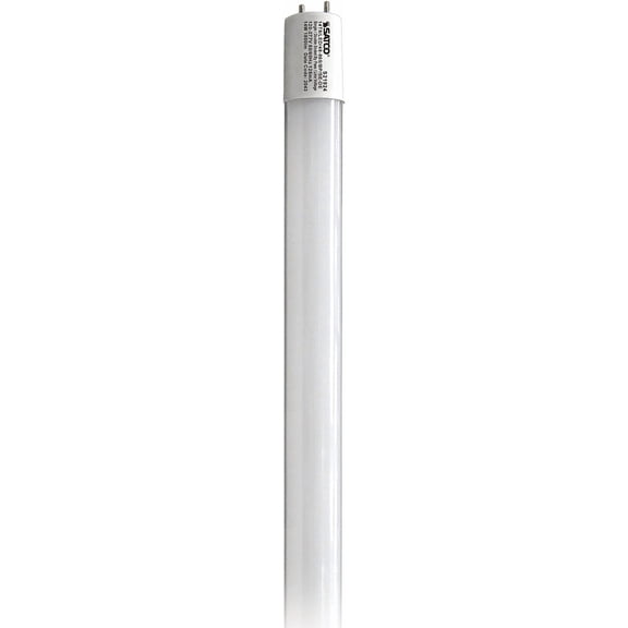 Satco (25 Pack) Tube Lighting, S21924;14 Watt T8 LED; 4Ft; 6500K; Medium Bi Pin base; 50000 Average rated hours; 1800 Lumens; Type B; Ballast Bypass; Single or Double Ended Wiring