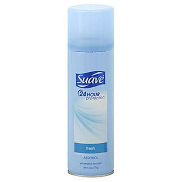 Suave Uni 6 Suave Fresh Scent Spray Deodorant 6 Oz Can 44 Case Of 6 Walmart Com