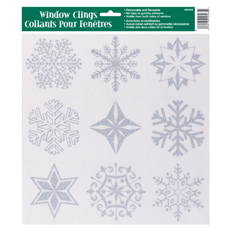 Silver Blue Snowflake Holiday Party Decorations Kit pc Walmart Com Walmart Com