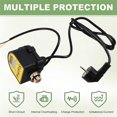 thumbnail image 4 of Pressure Controller Switch 0-10Bar 1/2in Interface Water Oil Compressor 220V Digital Automatic Water Pump on/OFF EU Plug, 4 of 5