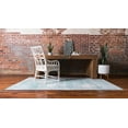 thumbnail image 5 of Jill Zarin’s Uptown Rectangular Distressed Modern Area Rugs, Turquoise, 5 of 8
