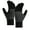 Black, variant on Men’s Two-Tone Knit Touch Screen Winter Gloves Windproof Thermal Gloves for Driving Cycling Daily Outdoor Coffee One Size