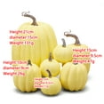 thumbnail image 2 of 7Pcs Mini Artificial Pumpkins, Fall Harvest Simulation Pumpkins Decor Fake Fruit for Halloween, 2 of 8
