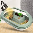 thumbnail image 2 of for Turtle Habitat with Basking Slope Swim Pool 2 Layers Detachable Plastic for, 2 of 8