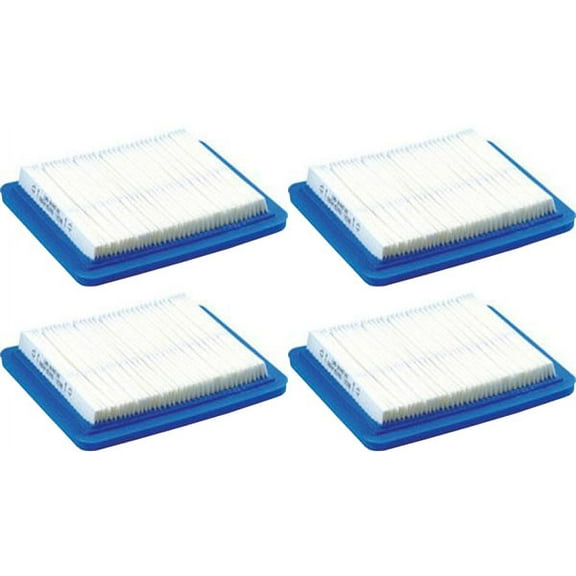 Briggs and Stratton 491588S Flat Air Filter Cartridge (4 PK)