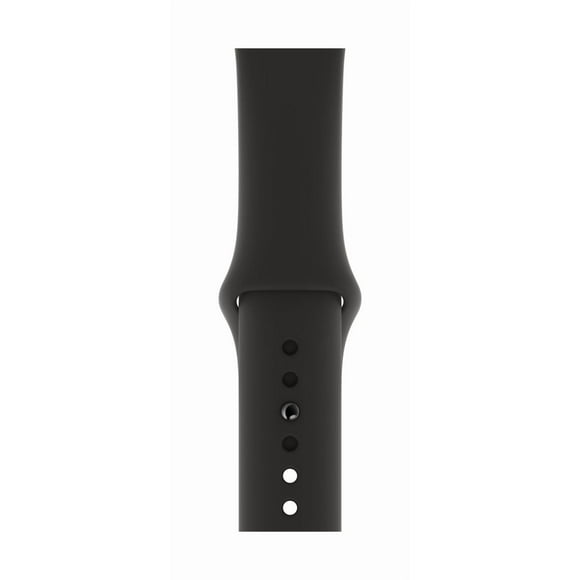 Bracelet sport à rabat Noir pour Apple Watch 44mm