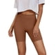 thumbnail image 1 of Gibobby Leggings Afelpados Mujer Bragas molparaadoras sin costuras para mujer, ropa interior control, pantalones cortos moldeadores aparalgazantes（Café， M), 1 of 4