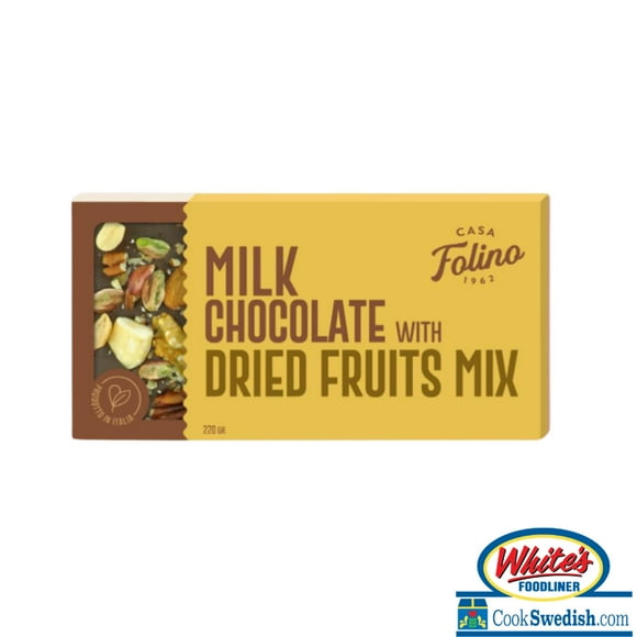 Casa Folino Milk Chocolate with Dried Fruit  4.23 oz