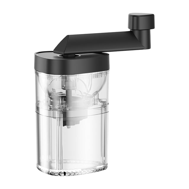 Yatlte Manual Stainless Steel Coffee Grinder, Stainless Steel Conical Hand Coffee Grinder Mill, Portable Conical Burr Grinder for Camping, Travel, Espresso, With Hand Crank