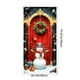 thumbnail image 3 of Seyotauo Christmas Door Cover Decoration Santa Claus Front Door Cover Xmas Hanging Banner Santa Background for Home Holiday Christmas Decoration, 3 of 6