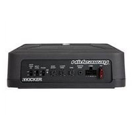 KICKER - Hideaway 8" Subwoofer with Enclosure and Integrated 150W Amplifier - Black