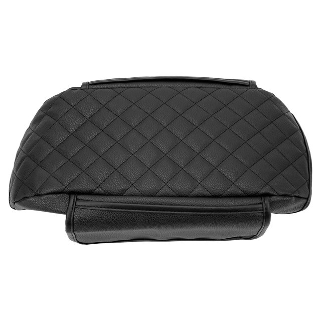 Funda para reposabrazos de consola central, almohadilla protectora de cuero para consola central para Ford Mavericks 2022 a 2023, todo negro tipo B
