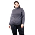 thumbnail image 1 of Sueter de rayas Roman Fashion /Tallas Extras, 6598 (Gris /negro) gris 38, 1 of 6
