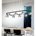 thumbnail image 1 of VIVA LIFESTYLE LIGHTING LED Down Pendant - Black & Chrome finish, 1 of 1