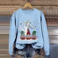 thumbnail image 4 of Wxolcjlv Womens Christmas Print Sweatshirt Crew Neck Cut Winter Streetwear Sweatshirts, 4 of 6