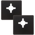 thumbnail image 3 of 2pcs Door Reinforcement Plate Door Knob Plate Split Door Hole Filler Plate, 3 of 9