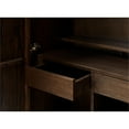 thumbnail image 6 of Unique Furniture Modern Drinks Cabinet with Glass Rack - Espresso Oak, 6 of 9