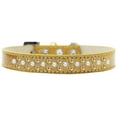 thumbnail image 6 of Dog, Puppy  Pet Ice Cream Collar, "Pearl and Yellow Crystal Rimsets Sprinkles", 6 of 10