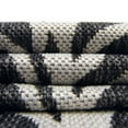 thumbnail image 6 of Unique Loom Outdoor Safari Collection Area Rug - Tsavo (7' 10" x 11' Rectangle White/Black), 6 of 12