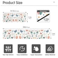 thumbnail image 3 of Yayeee Faucet Mat for Kitchen Sink 30" Diatomite Long Splash Guard Pad, Red Easter Eggs, 3 of 7