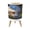 Color 3, variant on Small Trash Can with Lid Sunset Crisp Point Lighthouse 1.8 Gallon Dog Proof Trash Can Round Garbage Can Waste Bin Wastebasket for Bathroom Bedroom Living Room