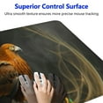 thumbnail image 3 of nygtbtfer Desk Mat, Smoke Flag Extended Gaming Mouse Pad for Office Work &amp; Game,Computer Keyboard Mouse Mat Desk Non-Slip Rubber Base Large Mousepad with Stitched Edges 31.5x11.8 in, 3 of 6
