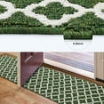 thumbnail image 5 of Yamaziot 20"x59" Runner Rug for Hallway Non Slip Carpet Washable Kitchen Rugs for Floor, Doormat Dirt Trapper Welcome Mat, Green, 5 of 10