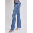 thumbnail image 2 of YMI Jeans Premium Heavy Stitch Mid-Rise Bootcut Jeans, 2 of 9