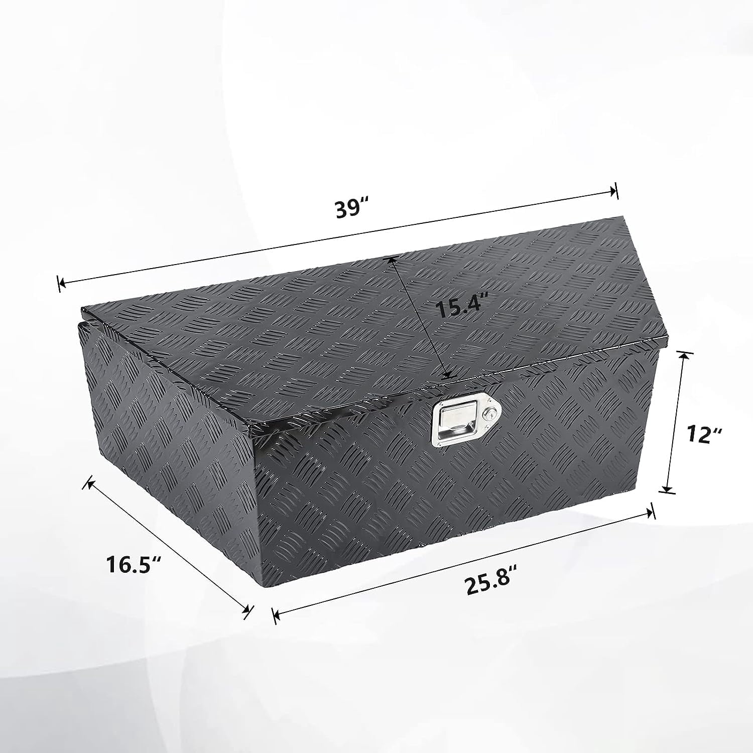 confote Heavy Duty Tool Boxes and Organizers, Aluminum Black, ‎18.92 lbs