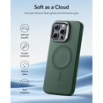 thumbnail image 3 of Funda de silicona ESR con soporte para iPhone 16 Pro Max, color verde, 3 of 9
