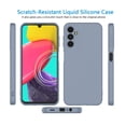 thumbnail image 2 of Cell Phone Cases for 6.6" Galaxy A14 5G, Liquid Silicone Gel Rubber Shockproof Case Ultra Thin fit Galaxy A14 5G Case Slim Matte Surface Cover for Samsung Galaxy A14 5G 2022 -Gray, 2 of 8
