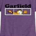 thumbnail image 3 of Garfield - Garfield Panel - Toddler & Youth Girls Short Sleeve Graphic T-Shirt, 3 of 5