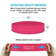 thumbnail image 4 of Suddora Neon Pink Headband & Wristbands Set, 4 of 7