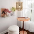 thumbnail image 2 of TOV Furniture Kahuzzi 13.8"H Transitional Fabric Pendant Lamp in Natural, 2 of 6