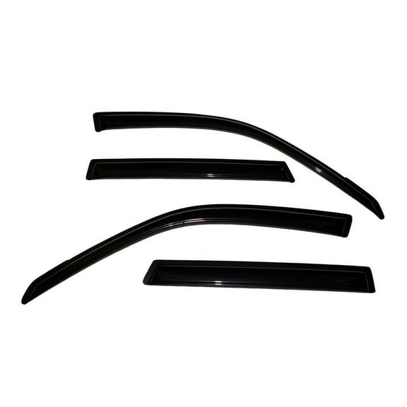 Auto Ventshade (AVS) by RealTruck Outside Mount Ventvisor / Window Deflectors Front & Rear Set 4 Pc. Set Compatible with 2006-2009 Suzuki Grand Vitara